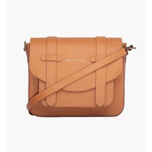 Tan Leather Crossbody Bag
